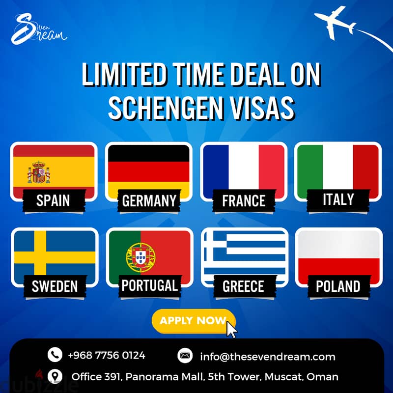 Get Your Schengen Visa Fast and Easy with The Seven Dreams Services 1