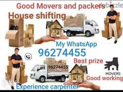 House shiffting Experience carpenter service h 0