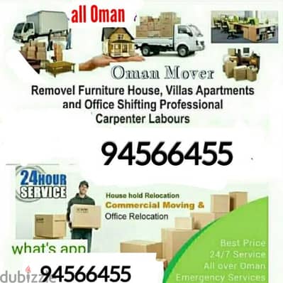 house shifting Movers and packers all Oman