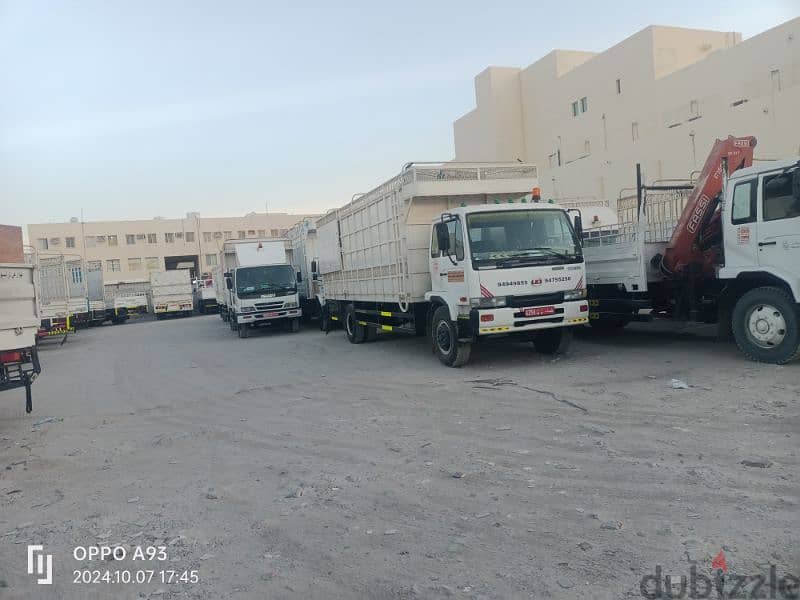 truck for rent monthly weekly or locals transportation services oman 0