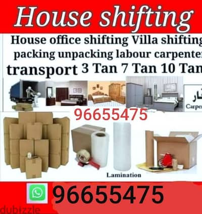 House shifting service all Muscat oman and dubai