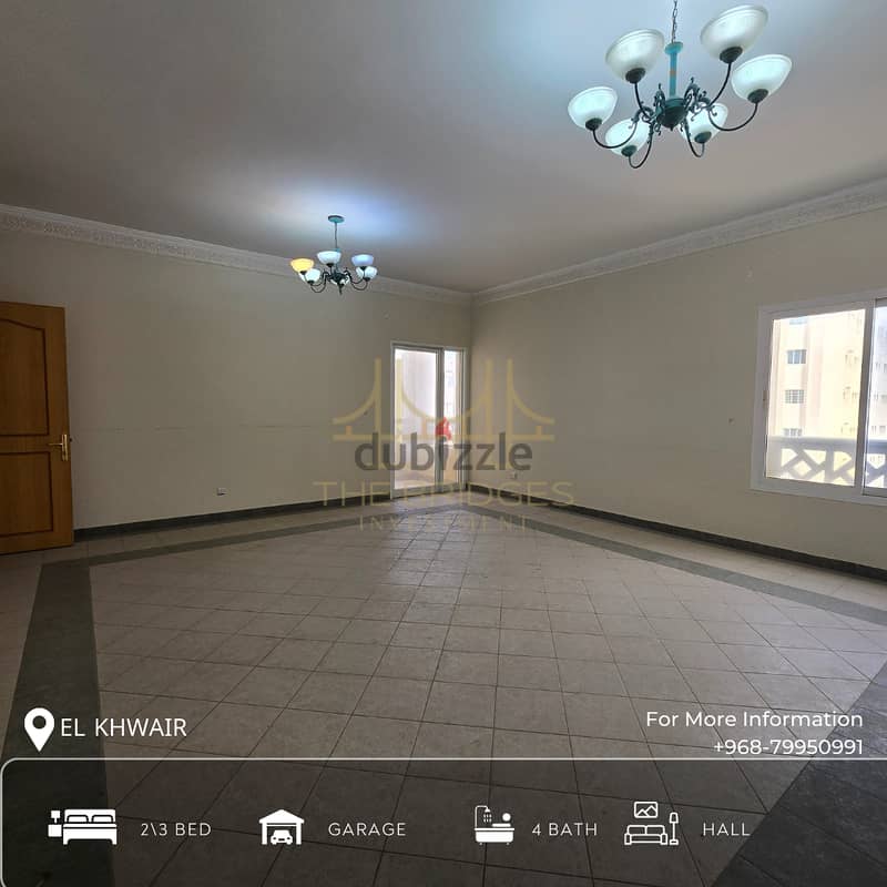 2 BR/3 BR Apartments Available for Rent in Al Khuwair 0