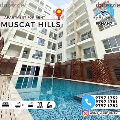 MUSCAT HILLS | 1BHK PENTHOUSE APARTMENT WITH POOL VIEW