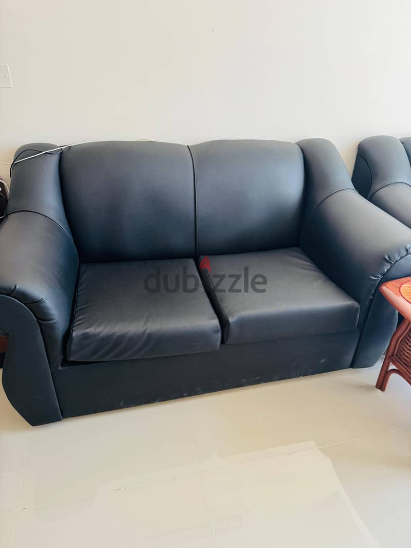 4 seater sofa with coffee table 1