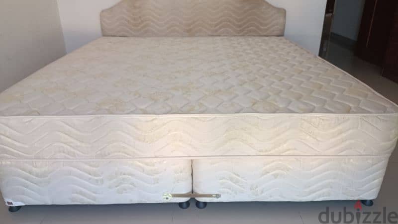 king size master spring bed & cot 200 cm x200 cm 5