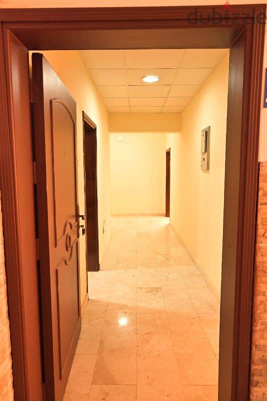 3 bed rooms flat in gubrah near hotel al maha 230 ro 7