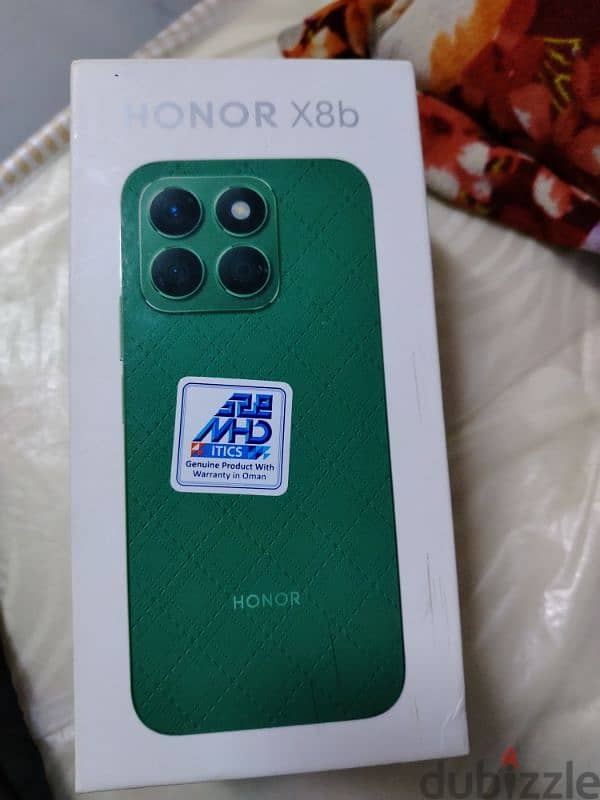 honor x8b 512 gb 8 rm warranty 5. complete box 1