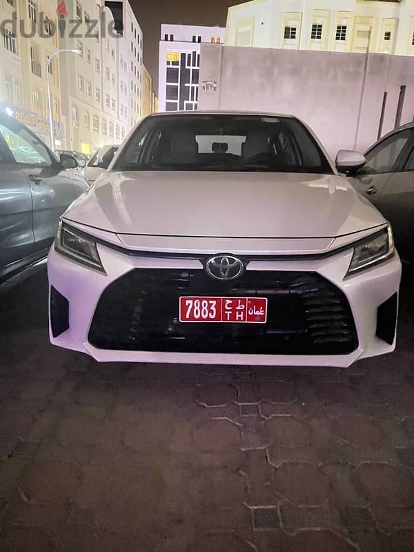 Toyota Yaris 2024 only 8 OMR 17