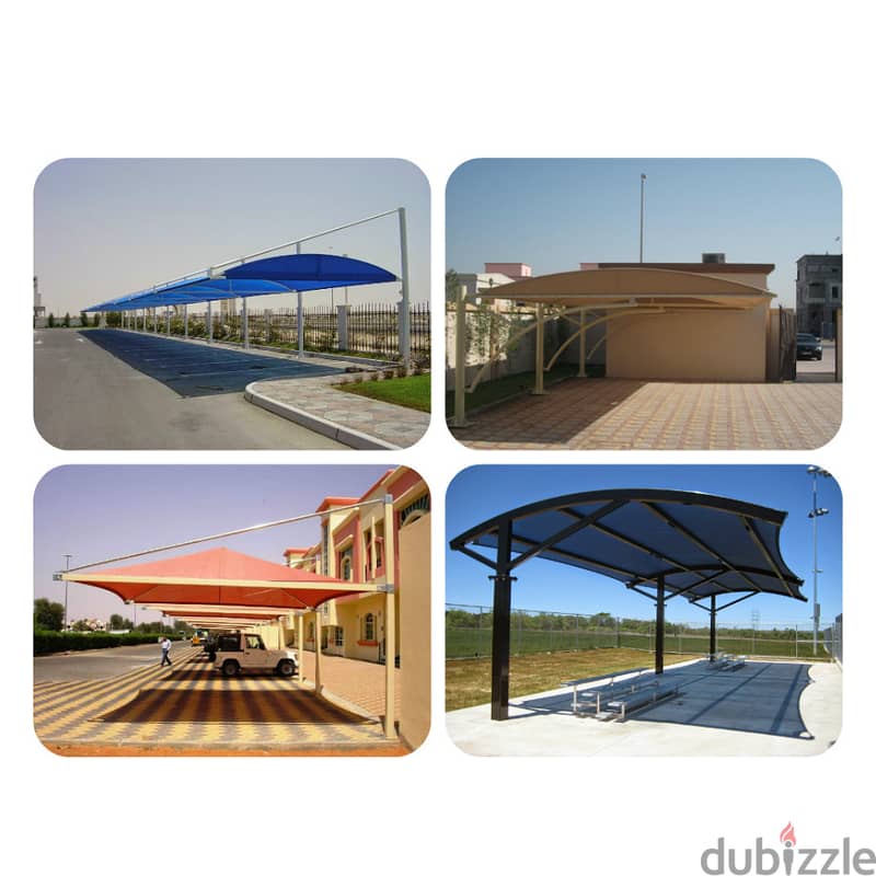 ⏩We Do All Kinds of shade work, Car Parking Shades, Bus Parking shade 4