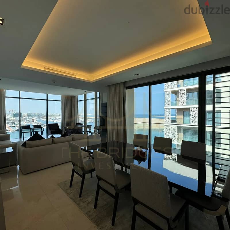 3 BR + 1 Maid’s Room Luxurious Fully Furnished Apartment in Al Mouj 9