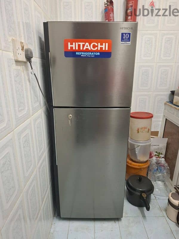 Hitachi Double Door Refrigerator 330 Ltrs with Warranty for Sale 0