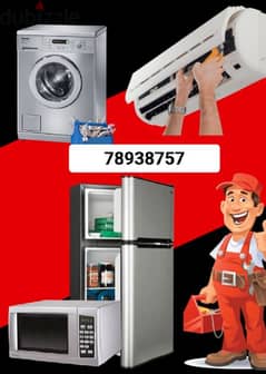 all type ac repair automatic washing machine and refrigerator 0