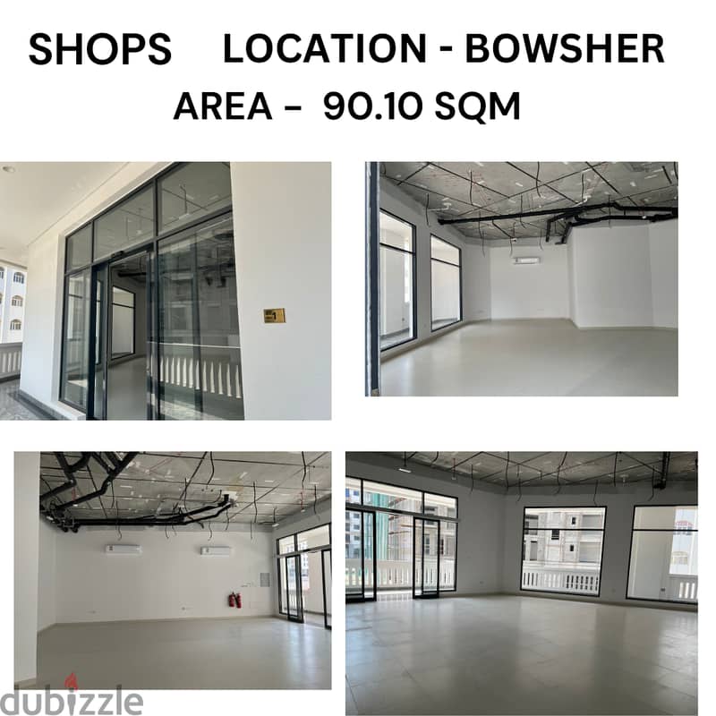 Best Shops/Office Spaces for Rent in BOWSHER / BOSHER 11