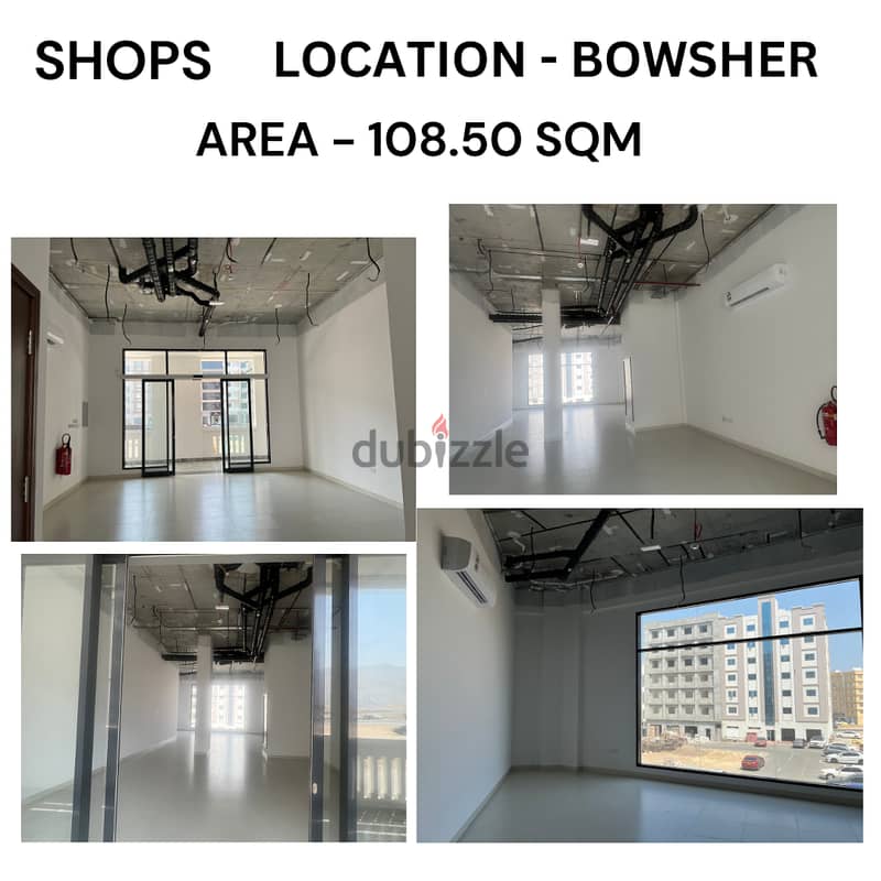 Best Shops/Office Spaces for Rent in BOWSHER / BOSHER 12