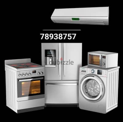 all type ac repair automatic washing machine and refrigerator