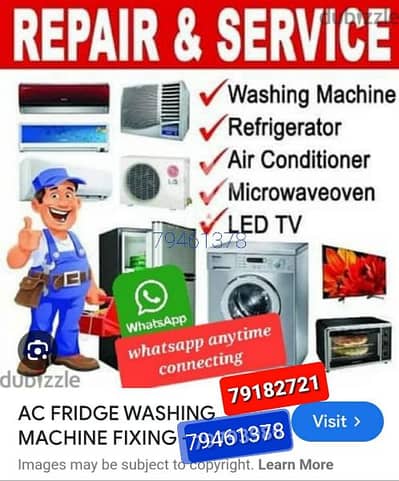 Expert technicians washer and Dryer Machines full Automatic Fridge :1