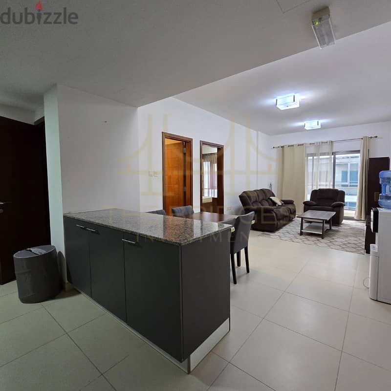 MUSCAT HILLS | WONDERFUL 1BHK FULLY FURNISHED APARTMENT WITH POOL VIE 7