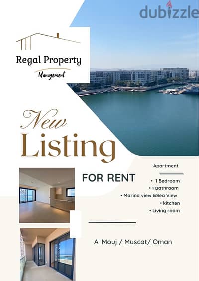 brand-new apartment available for rent at Al Mouj Muscat.