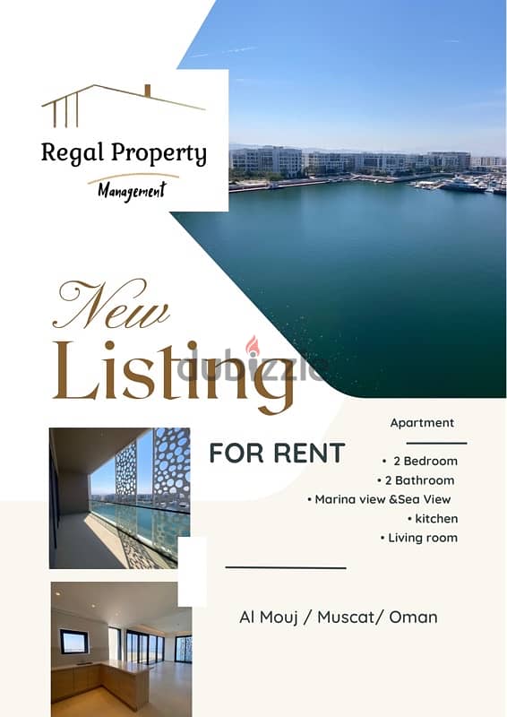 breathtaking beautiful 2 bedrooms apartment for rent at almouj 0