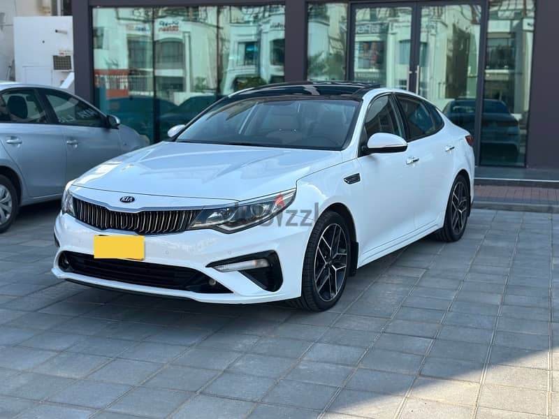 KIA Optima 2019 oman car 134000 km only full options 1