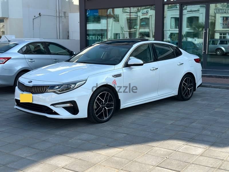 KIA Optima 2019 oman car 134000 km only full options 2