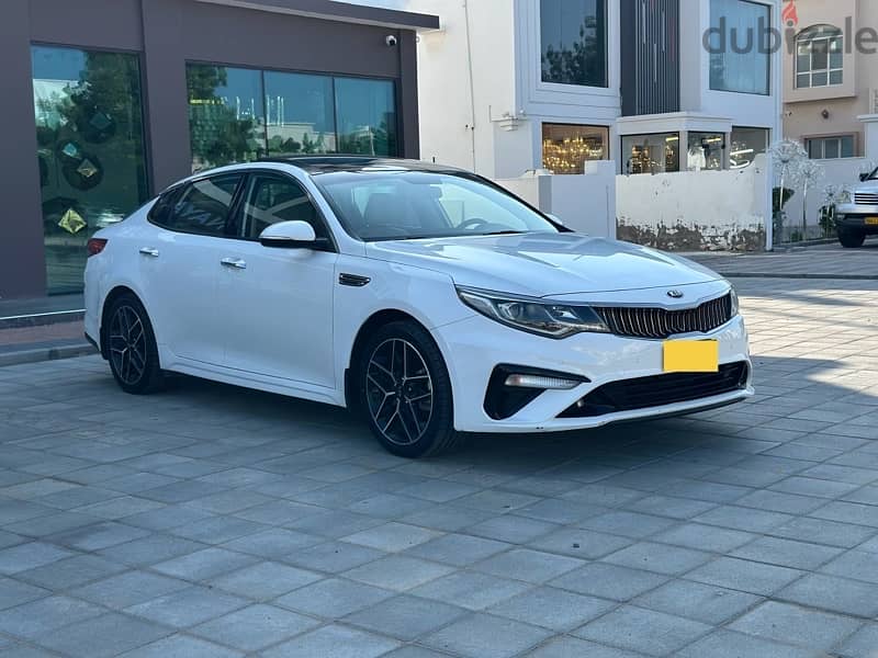 KIA Optima 2019 oman car 134000 km only full options 4