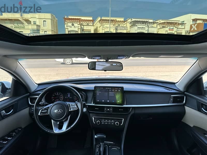 KIA Optima 2019 oman car 134000 km only full options 16