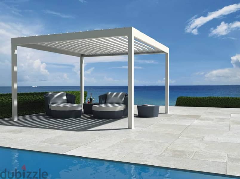 ⏩We Specialized in all types of shades, pergolas and aluminium work 10