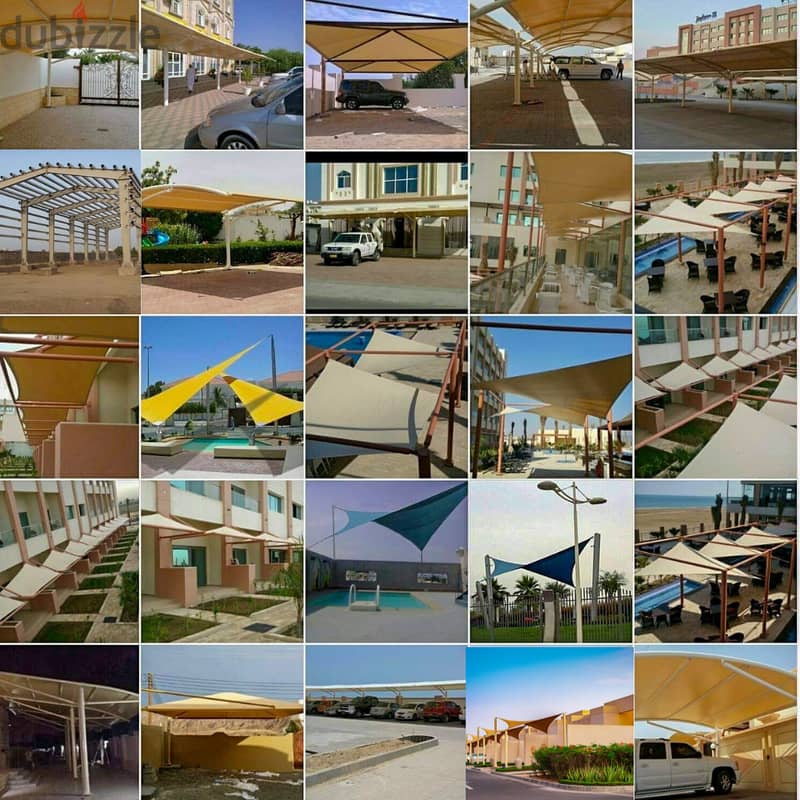 ⏩We Specialized in all types of shades, pergolas and aluminium work 15