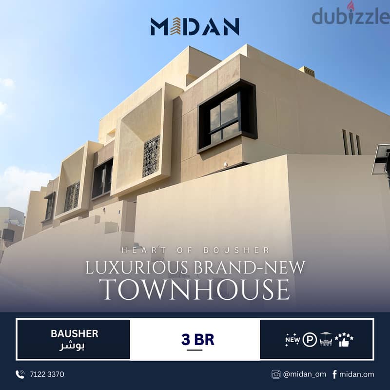 BOUSHER | BRAND-NEW 3 BR TOWNHOUSE 0