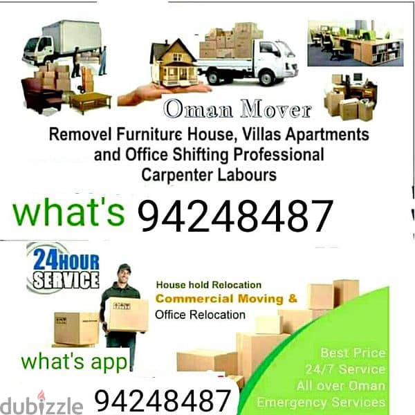 Movers & Packers House shifting office shifting transport service oman 0