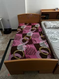 single cot with bed for sale 0