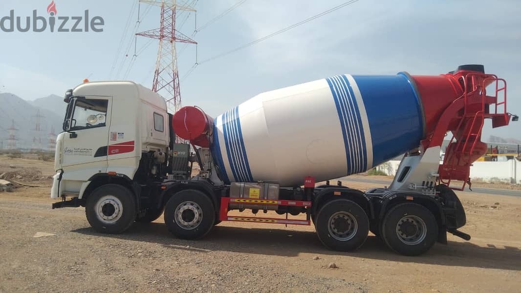 Transit mixer & concrete pump rental 1