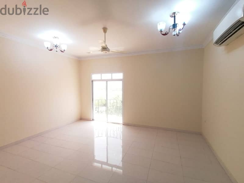 Spacious Two bedrooms apartment for rent in Al Qurum heights 3