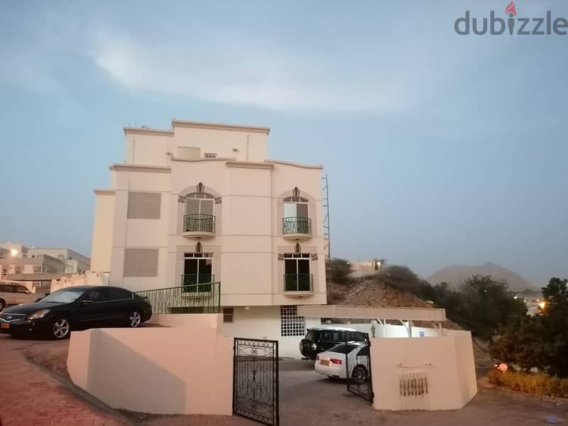 Spacious Two bedrooms apartment for rent in Al Qurum heights 7