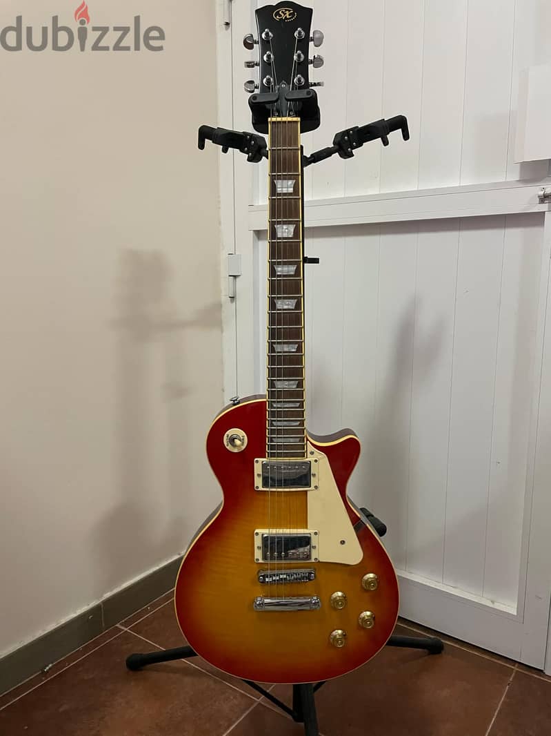 SX Electric Guitar(Les Paul Copy) with Guitar Amplifier 2