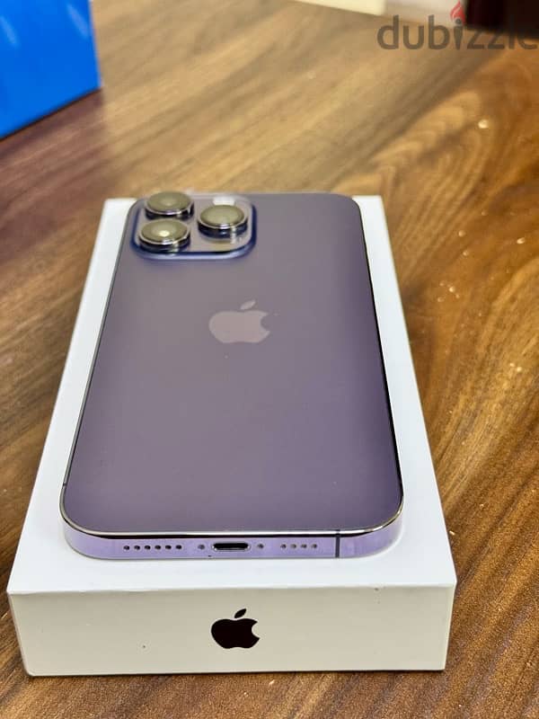 iPhone 14 Pro Max 128 GB deep purple for sale 2