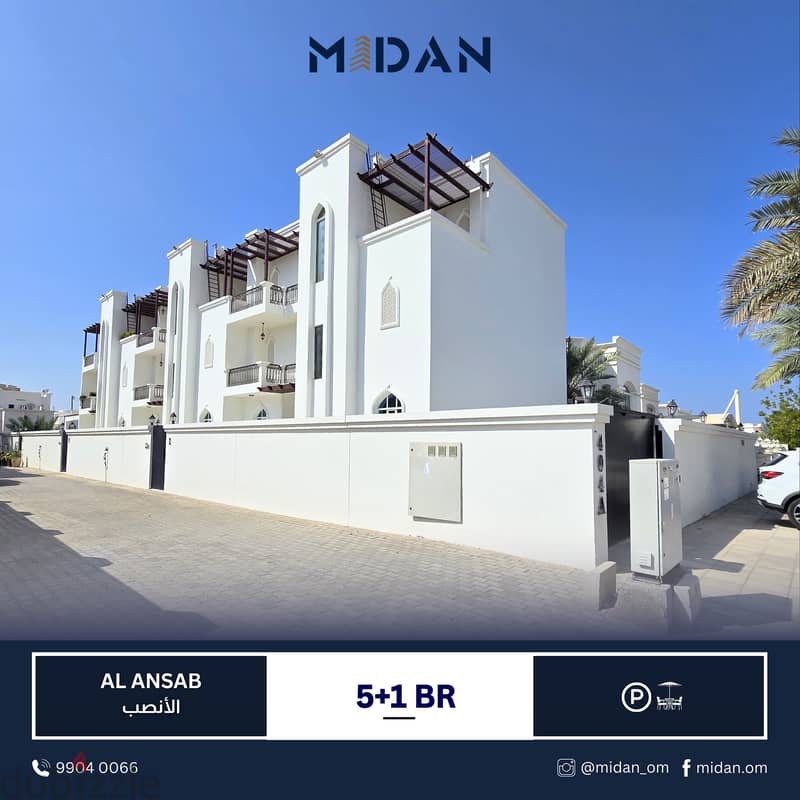 AL ANSAB | BEAUTIFUL 5+1 BR VILLA 0