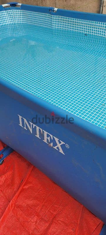 Intex rectangular swimming pool 2