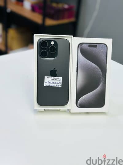 iPhone 15pro 128GB | with apple warranty  | 100% battery