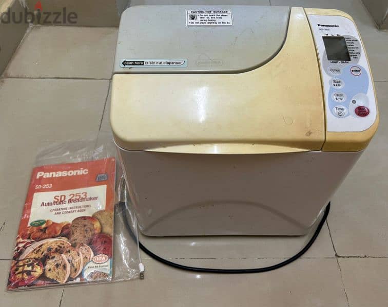 Panasonic SD-253 Bread Maker 0