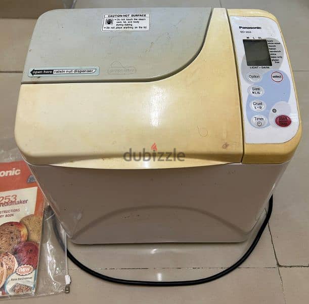 Panasonic SD-253 Bread Maker 1