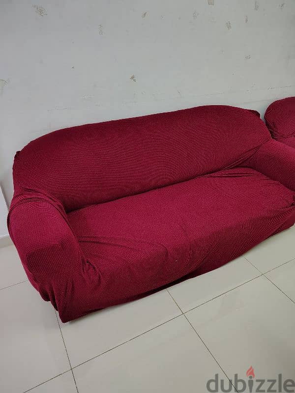 3+1 Sofa Set . . with cover 0