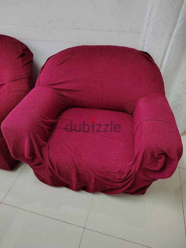 3+1 Sofa Set . . with cover 2