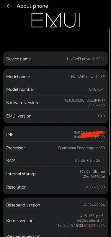 HUAWEI NOVA 10 SE 4