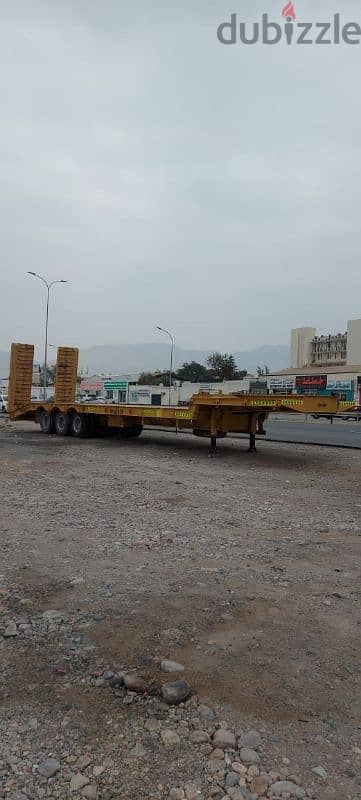 MAN Truck Lowbed Trailer for sale 1