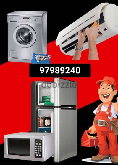 all type ac repair automatic washing machine and refrigerator