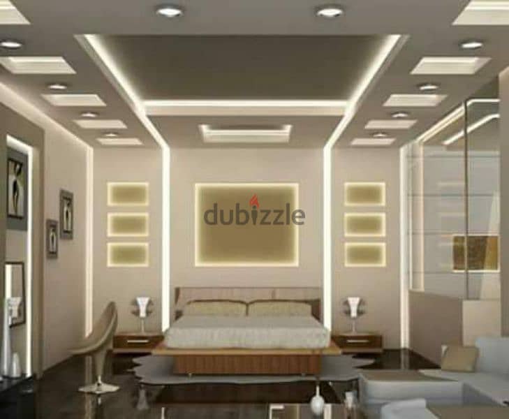 work gypsum board and fal celling for home or office decoration 1