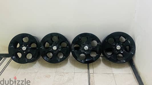 New 18 inch Jeep Wrangler Rims جنوط جيب رانجلر جديدة مقاس 18 بوصة