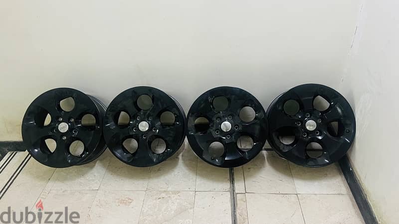 New 18 inch  Rims جنوط جيب رانجلر جديدة مقاس 18 بوصة 0